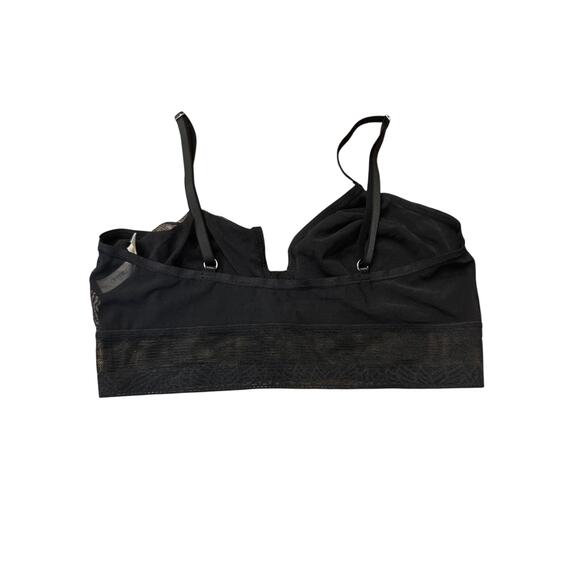 On Gossamer Black Bra/Cami Top Size Small - Picture 2 of 6